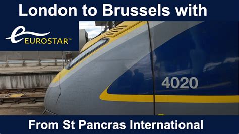eurostar times to brussels